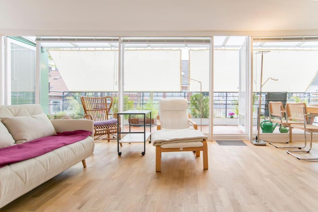 Modernes, Sonniges Appartement Im Herzen Von Duesseldorf Екстер'єр фото