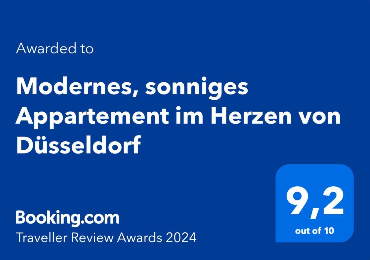 Modernes, Sonniges Appartement Im Herzen Von Duesseldorf Екстер'єр фото